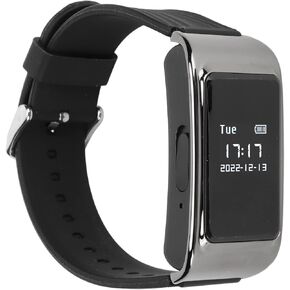 Voice Recorder Watch, Voice Activated Recorder Digital Audio Recorder with OTG Connection Function, Bracelet Recording Device Video Recorder for Lectures (128G)