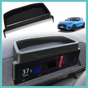 BestEvMod AOSK متوافق مع Mustang Mach-E مسند الذراع صندوق تخزين منظم وحدة التحكم المركزية ملحقات صينية 2021 2022 2023 2024 2 (V1)
