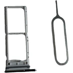 OEM Dual SIM Card Tray Holder Slot Replacement for Samsung Galaxy Z Fold5 5G F946 (Black)