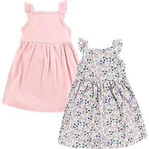 Hudson Baby Baby Girls Cotton Dresses, Ditsy Floral, 12-18 Months in Kuwait