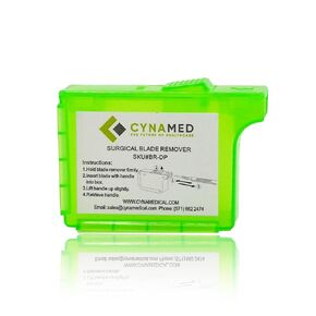 Cynamed Scalpel Blade Remover, Handheld Disposable Sharps Container (1)