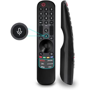 MR23 Magic Remote for LG Smart TV, Universal Replacement Magic Control with Voice and Pointer Function, Compatible AN-MR23GA/23GN,AN-MR22GA/22GN,AN-MR21GA, for LG OLED UHD QNED 4K 8K Smart TVs