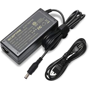 Kado Power Adapter 19V-3.42A AC Power Cord Genuine Parts Made for Sceptre Monitor E248B-FWN240W C305B-200UN1T.1 C305B-FUN200W C305B-FUN200W1 E305B-FU200T C345B-QUT168