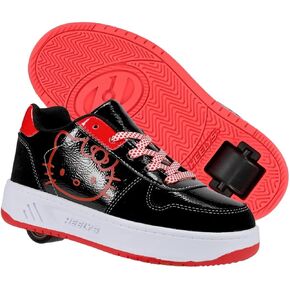 HEELYS Girl's Hello Kitty Kama (Little Kid/Big Kid/Adult) Black/Red 13 Little Kid M