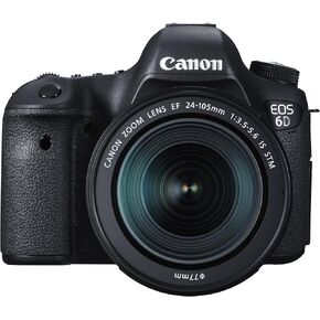 Canon EOS 6D 20.1 MP CMOS Digital SLR Camera with 3.0-Inch LCD (Body Only)