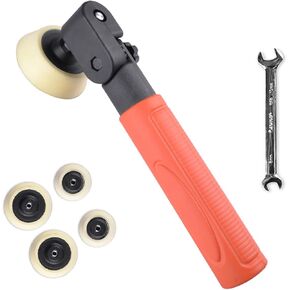 Woodworking Adjustable Angle Sanding system,Handheld Passive Rotary Bowl Sander with Rotatable Spindle Head 2 Inch 3 Inch Pads