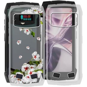 Phone Case for Doogee Smini (4.50"), Silicone Ultra Slim Shockproof Protection Case for Doogee Smini, Anti-Yellowing Anti-Scratch Soft TPU Bumper Clear Cover Shell - [2 Pieces]