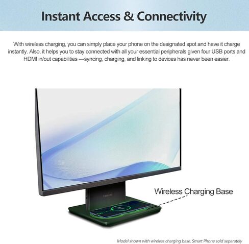 Lenovo 2024 IdeaCentre I All-in-One, 27" FHD Touchscreen 100Hz, Intel Core i5-13420H, 32GB DDR5 RAM, 2TB SSD, Wireless Charging Base, Wireless KB & Mouse, Wi-Fi 6, Windows 11 Home, Grey in Kuwait
