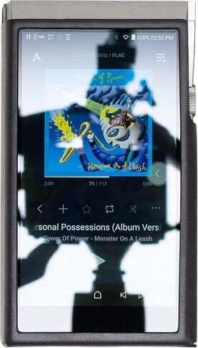 حافظة ميتري لهاتف Astell&Kern A&Futura SE180، حافظة جلدية مصنوعة يدويًا من جلد البولي يوريثان AK SE180 (كحلي) in Kuwait