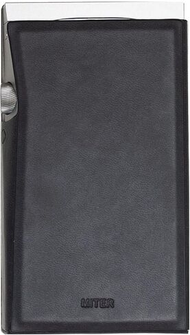 حافظة ميتري لهاتف Astell&Kern A&Futura SE180، حافظة جلدية مصنوعة يدويًا من جلد البولي يوريثان AK SE180 (كحلي) in Kuwait