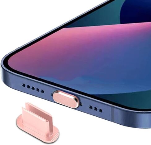قابس وردي مضاد للغبار لهاتف iPhone 15/ 15Pro/15 Pro Max / 15Plus سدادة منفذ شحن سدادة غطاء غبار لشحن الهاتف المحمول، مقابس مضادة للغبار للهاتف الخلوي لصيانة الهواتف الذكية المحمولة وصيانتها وإصلاحها in Saudi Arabia
