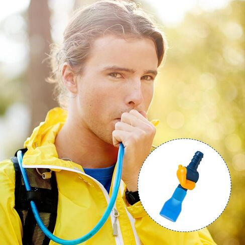 8pcs Angled Hose Connectors Shut/on Off Valve and Bite Valve Replacements Set for Camelbak, Mouthpiece Replacements for Camelbak Accessories Parts Replacement for Camelbak Hydration Bladder in Saudi Arabia