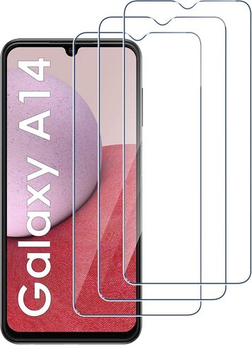 LYWHL for Google Pixel 9 / Pixel 9 Pro Screen Protector, 3 Pack Tempered Glass Film with Easy Install Frame Accessories, Sensitive Touch Fingerprint Unlock Bubble Free Phone Case Friendly in Saudi Arabia