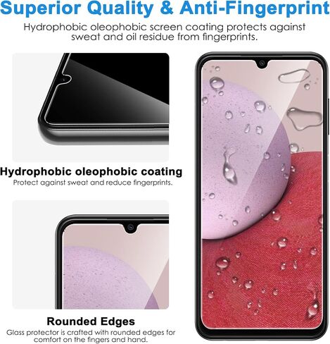 LYWHL for Google Pixel 9 / Pixel 9 Pro Screen Protector, 3 Pack Tempered Glass Film with Easy Install Frame Accessories, Sensitive Touch Fingerprint Unlock Bubble Free Phone Case Friendly in Saudi Arabia