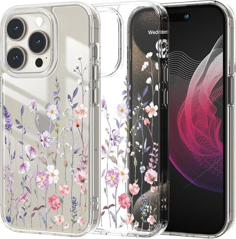 Compatible for iPhone 16 Case Clear with Design Cute Cartoon Animals, Girly Cases for Women Girls Soft TPU Bumper Shockproof Protective Phone Cover Slim Fit Silicone in Saudi Arabia