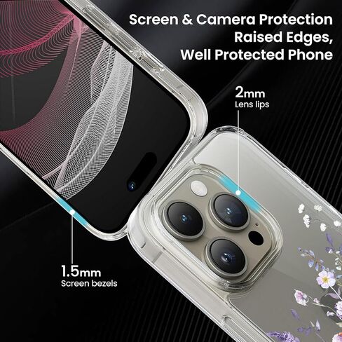 Compatible for iPhone 16 Case Clear with Design Cute Cartoon Animals, Girly Cases for Women Girls Soft TPU Bumper Shockproof Protective Phone Cover Slim Fit Silicone in Saudi Arabia