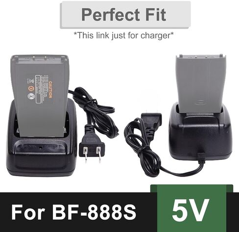 BAOFENG BF-888S Charger US Adapter for BAOFENG BF-777S Two Way Radio Desktop Compatible with BF-666S Walkie Talkie for Adult Ham Radio Accessories in Saudi Arabia