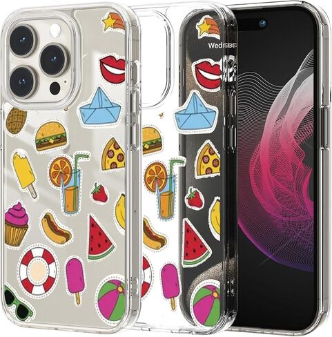 Compatible for iPhone 16 Case Clear with Design Cute Cartoon Animals, Girly Cases for Women Girls Soft TPU Bumper Shockproof Protective Phone Cover Slim Fit Silicone in Saudi Arabia