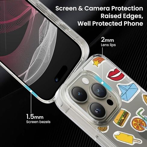 Compatible for iPhone 16 Case Clear with Design Cute Cartoon Animals, Girly Cases for Women Girls Soft TPU Bumper Shockproof Protective Phone Cover Slim Fit Silicone in Saudi Arabia