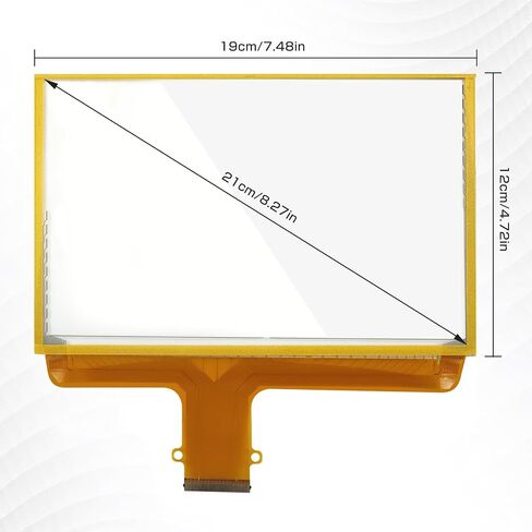 8" Inch Touchscreen & LCD Monitor Navigation System Compatible with Chevrolet Silverado Suburban Tahoe & GMC Yukon Sierra 2015-2018 Direct Replacement for DJ080PA-01A and DJ080EA-01B in Saudi Arabia