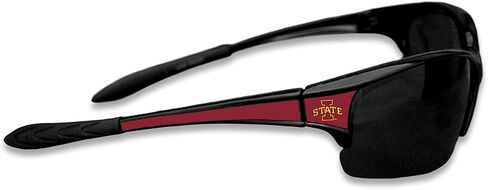 Oklahoma State Cowboys Black Sports Elite Style Sunglasses with Logo on the Corners in Kuwait
