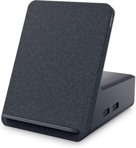 قاعدة شحن مزدوجة HD22Q من ديل، 90 وات، USB-C، 4X USB-A، HDMI، DP، RJ45، أسود in Saudi Arabia