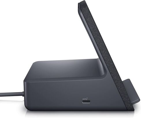 قاعدة شحن مزدوجة HD22Q من ديل، 90 وات، USB-C، 4X USB-A، HDMI، DP، RJ45، أسود in Saudi Arabia