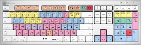 Logickeyboard 'Titan' Wireless Backlit Designed for Composing in Avid Pro Tools on Mac • p/n LKB-PT-TM-US in Saudi Arabia