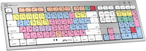 Logickeyboard 'Titan' Wireless Backlit Designed for Composing in Avid Pro Tools on Mac • p/n LKB-PT-TM-US in Saudi Arabia