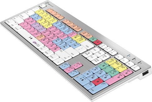 Logickeyboard 'Titan' Wireless Backlit Designed for Composing in Avid Pro Tools on Mac • p/n LKB-PT-TM-US in Saudi Arabia