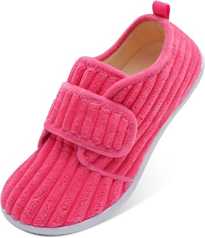 L-RUN Barefoot Womens Men Slippers Soft House Slippers for Women Indoor and Outdoor Slippers Adjustable Mens Home Shoes Lightweight Bedroom Slippers in Saudi Arabia