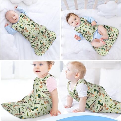 Mushrooms Snails Butterflies Baby Wearable Blanket Infant Boys Girls Sleeping bags For Newborn in Saudi Arabia