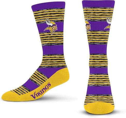 For Bare Feet NFL NEW YORK GIANTS RMC Multi Stripe Crew Sock Team Color Large in Saudi Arabia
