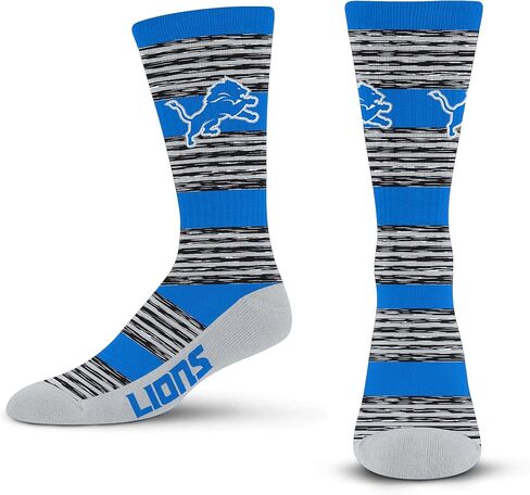 For Bare Feet NFL NEW YORK GIANTS RMC Multi Stripe Crew Sock Team Color Large in Saudi Arabia