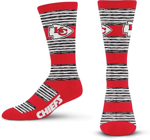 For Bare Feet NFL NEW YORK GIANTS RMC Multi Stripe Crew Sock Team Color Large in Saudi Arabia