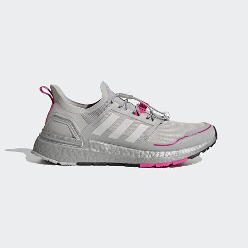 adidas Running Ultraboost Cold.RDY Grey Two/Footwear White/Shock Pink 10.5 B (M) in Saudi Arabia