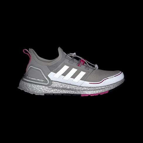 adidas Running Ultraboost Cold.RDY Grey Two/Footwear White/Shock Pink 10.5 B (M) in Saudi Arabia