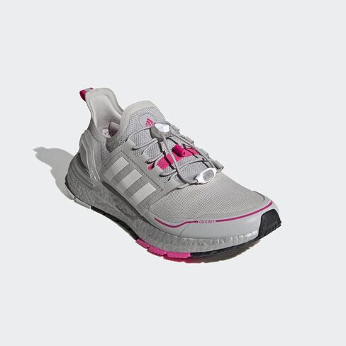 adidas Running Ultraboost Cold.RDY Grey Two/Footwear White/Shock Pink 10.5 B (M) in Saudi Arabia