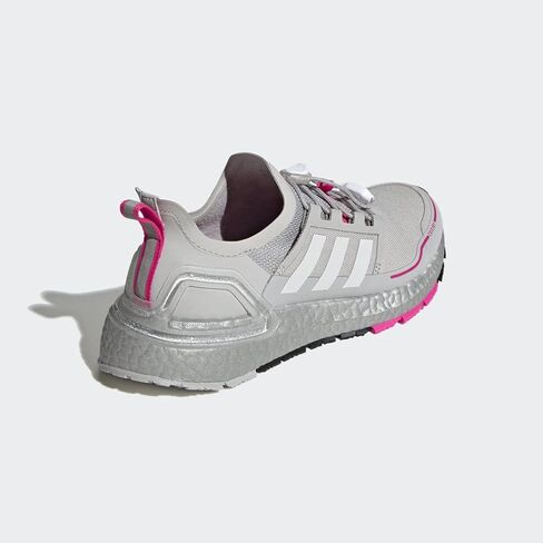 adidas Running Ultraboost Cold.RDY Grey Two/Footwear White/Shock Pink 10.5 B (M) in Saudi Arabia