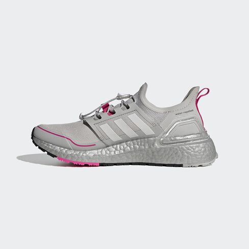 adidas Running Ultraboost Cold.RDY Grey Two/Footwear White/Shock Pink 10.5 B (M) in Saudi Arabia