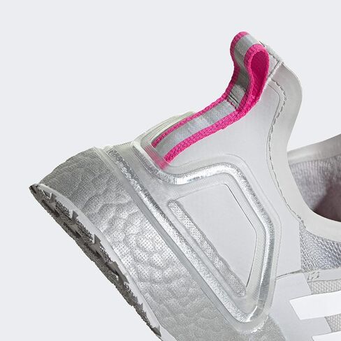 adidas Running Ultraboost Cold.RDY Grey Two/Footwear White/Shock Pink 10.5 B (M) in Saudi Arabia