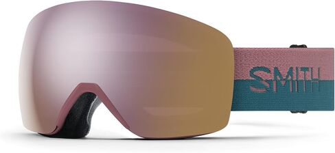 SMITH Unisex Adult Skyline Snow Sport Goggle - Slate Frame | ChromaPop Everyday Red Mirror Lens in Saudi Arabia