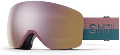 SMITH Unisex Adult Skyline Snow Sport Goggle - Slate Frame | ChromaPop Everyday Red Mirror Lens in Saudi Arabia
