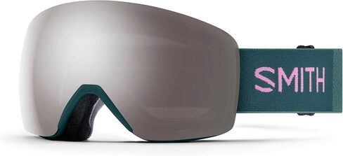 SMITH Unisex Adult Skyline Snow Sport Goggle - Slate Frame | ChromaPop Everyday Red Mirror Lens in Saudi Arabia