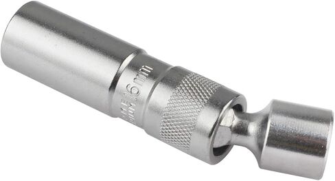 BELEY 14mm / 16mm 3/8 inch Magnetic Swivel Drive 12 Point Spark Plug Wobble Socket Compatible with BMW in Saudi Arabia
