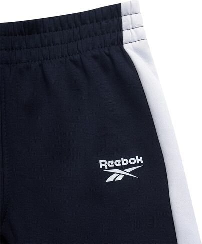 Reebok Baby Boys' Jogger Set - 2 Piece Full Zip Tricot Playwear Tracksuit (Size: 12M-7) in Saudi Arabia