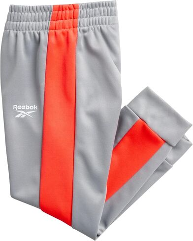 Reebok Baby Boys' Jogger Set - 2 Piece Full Zip Tricot Playwear Tracksuit (Size: 12M-7) in Saudi Arabia