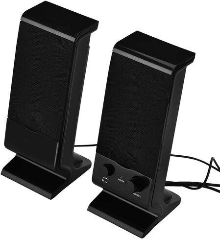 SOONHUA مكبر صوت صغير محمول USB 2.0 Bass مضخم صوت للهاتف المحمول والكمبيوتر المحمول in Kuwait