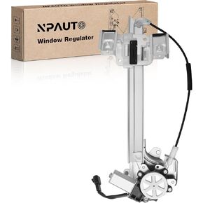 Front Driver Side Power Window Regulator with Motor Replacement for 2000 2001 2002 2003 2004 2005 Buick Lesabre Custom Limited Sedan, Left, 741-762