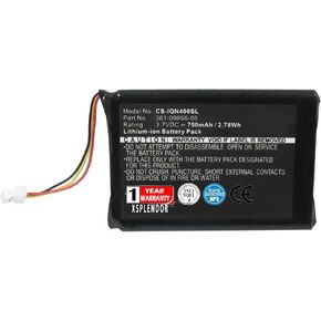 Replacement Battery for Garmin Nuvi 40 Nuvi 40LM Nuvi 52 Nuvi 52LM Nuvi 56LMT Nuvi 66LM Nuvi 68LMT Part NO Garmin 361-00056-05 361-00056-11